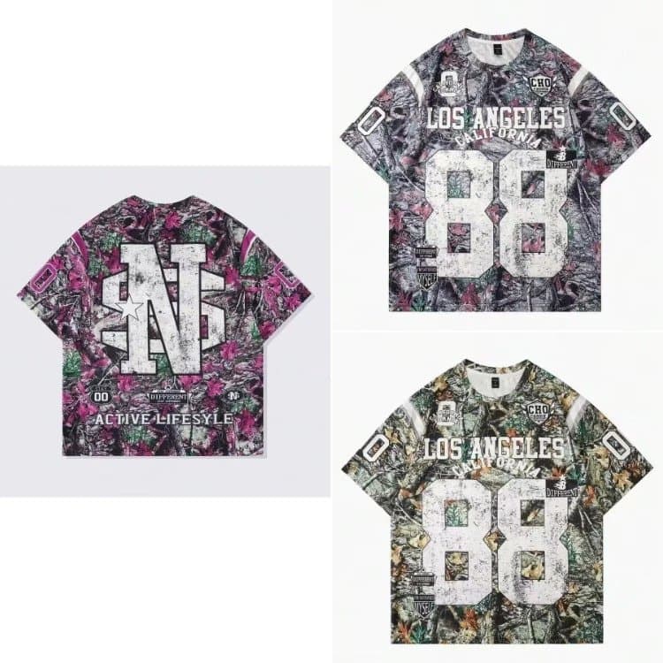 CHO Different Active Lifestyle Camo T-Shirt | 7756403502